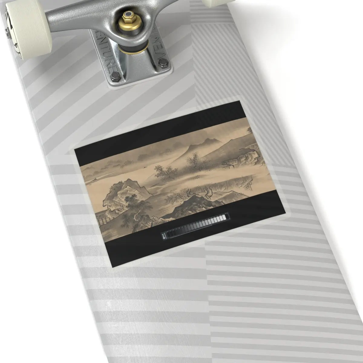 Unkoku Tōban - Landscape - 17th century v6 - STICKER Vinyl Kiss-Cut Decal