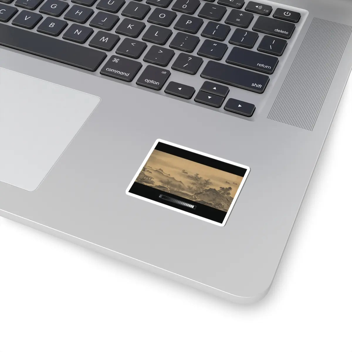 Unkoku Tōban - Landscape - 17th century v8 - STICKER Vinyl Kiss-Cut Decal