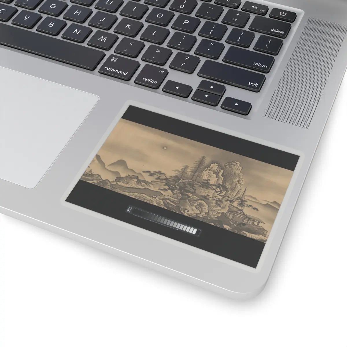 Unkoku Tōban - Landscape - 17th century v9 - STICKER Vinyl Kiss-Cut Decal