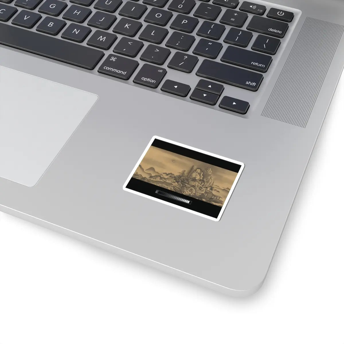 Unkoku Tōban - Landscape - 17th century v9 - STICKER Vinyl Kiss-Cut Decal