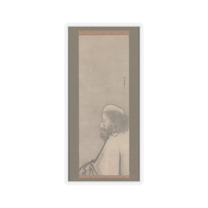 Unkoku Tōgan - Portrait of Daruma - early 17th century v1 - STICKER Vinyl Kiss-Cut Decal