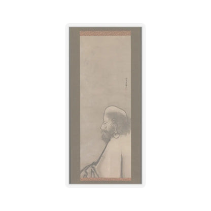 Unkoku Tōgan - Portrait of Daruma - early 17th century v1 - STICKER Vinyl Kiss-Cut Decal