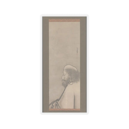 Unkoku Tōgan - Portrait of Daruma - early 17th century v1 - STICKER Vinyl Kiss-Cut Decal