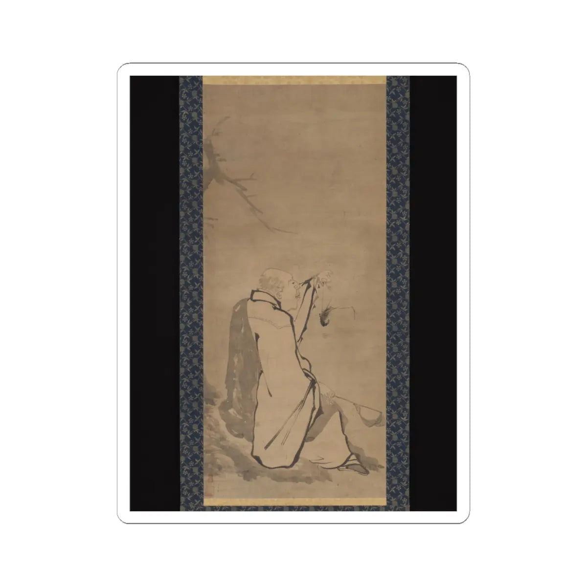 Unkoku Tōgan - Priest Xianzi - second half 16th v1 - STICKER Vinyl Kiss-Cut Decal