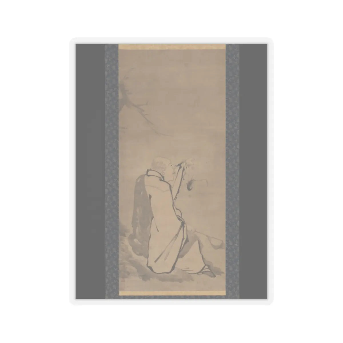 Unkoku Tōgan - Priest Xianzi - second half 16th v1 - STICKER Vinyl Kiss-Cut Decal