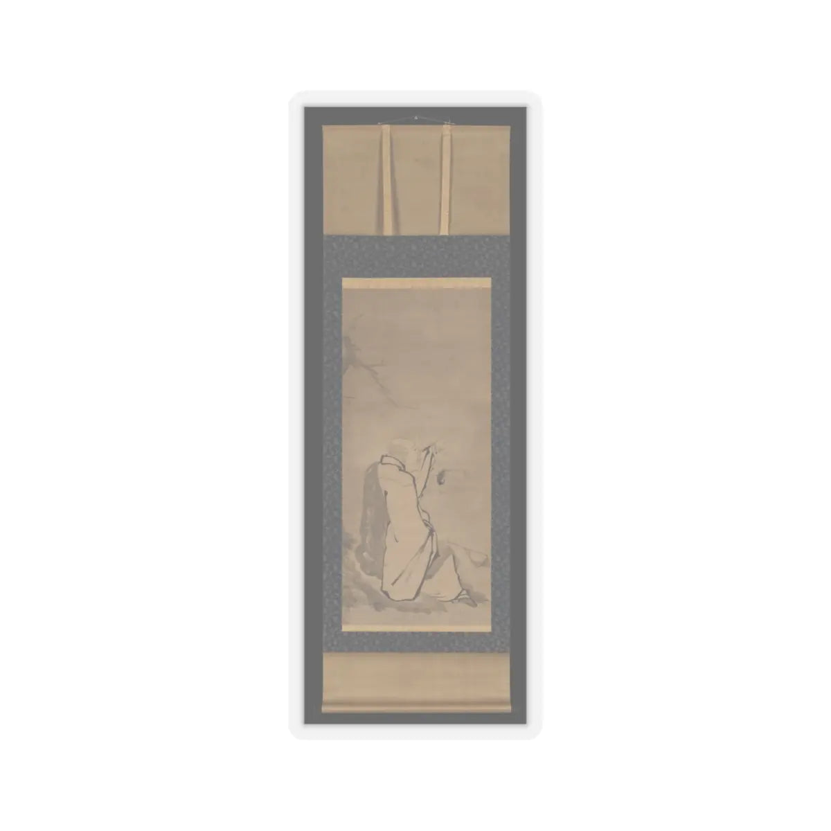 Unkoku Tōgan - Priest Xianzi - second half 16th v2 - STICKER Vinyl Kiss-Cut Decal