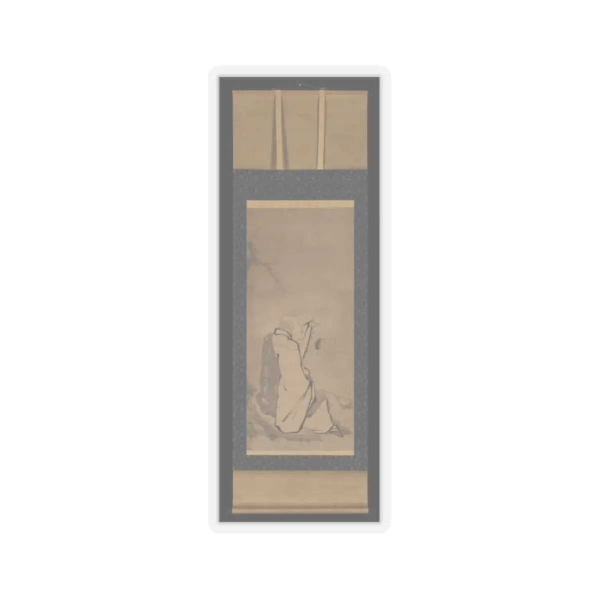 Unkoku Tōgan - Priest Xianzi - second half 16th v2 - STICKER Vinyl Kiss-Cut Decal
