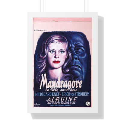 UNNATURAL (ALRAUNE) 1952 - Framed Movie Poster-16″ x 24″-The Sticker Space