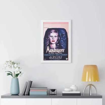 UNNATURAL (ALRAUNE) 1952 - Framed Movie Poster - The Sticker Space