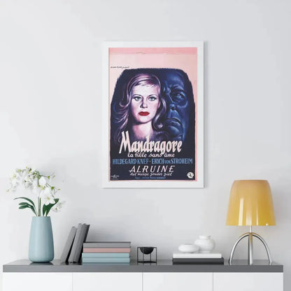 UNNATURAL (ALRAUNE) 1952 - Framed Movie Poster - The Sticker Space