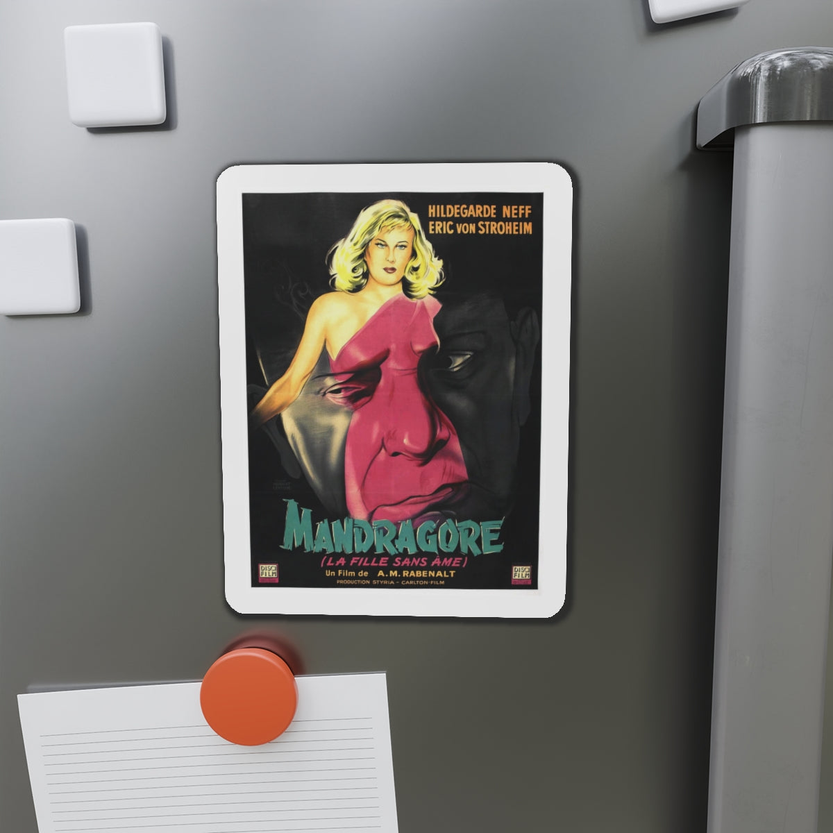 UNNATURAL (ALRAUNE) 2 1952 Movie Poster - Refrigerator Magnet