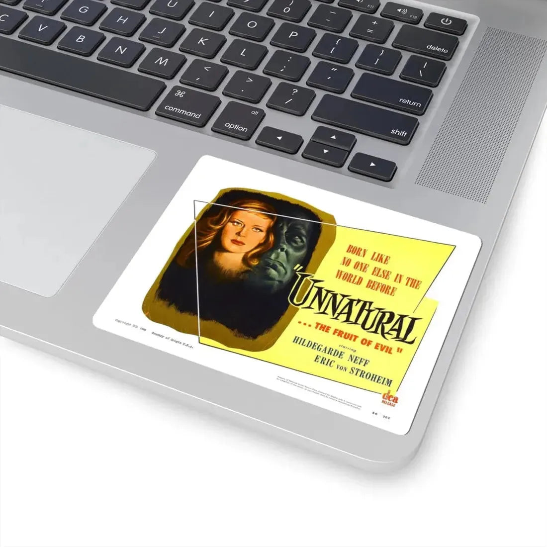 UNNATURAL (ALRAUNE) 3 1952 Movie Poster - STICKER Vinyl Kiss-Cut Decal - The Sticker Space