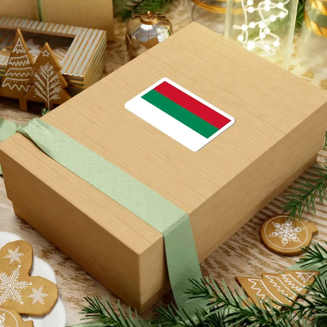 Unofficial Bulgarian War-time flag (Bulgaria) STICKER Vinyl Kiss-Cut Decal - The Sticker Space