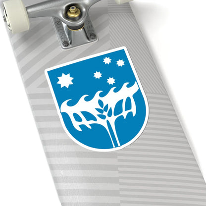 Unofficial Coat of Arms of Christmas Island (Australia) (Coat of Arms) STICKER Vinyl Kiss-Cut Decal - The Sticker Space