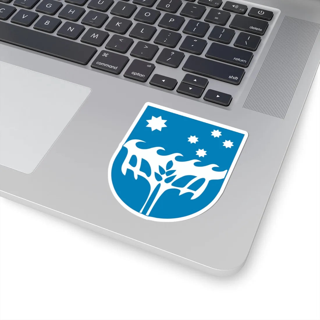 Unofficial Coat of Arms of Christmas Island (Australia) (Coat of Arms) STICKER Vinyl Kiss-Cut Decal - The Sticker Space