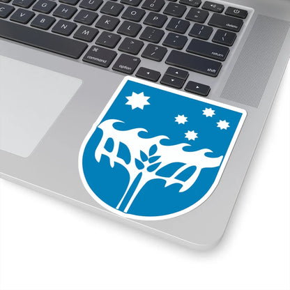 Unofficial Coat of Arms of Christmas Island (Australia) (Coat of Arms) STICKER Vinyl Kiss-Cut Decal - The Sticker Space