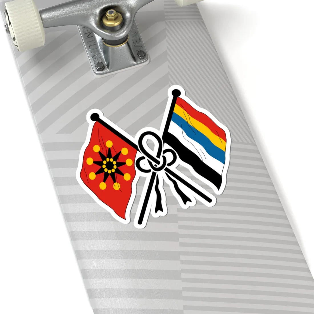 Unofficial emblem of the Republic of China 1912 (China) (Coat of Arms) STICKER Vinyl Kiss-Cut Decal - The Sticker Space