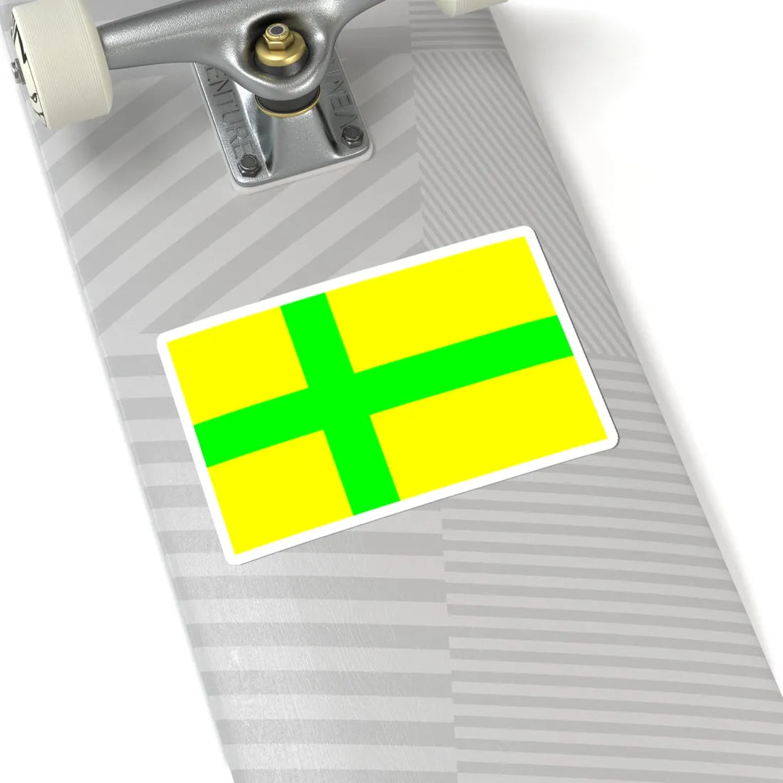 Unofficial flag of Gotland (Sweden) STICKER Vinyl Kiss-Cut Decal - The Sticker Space