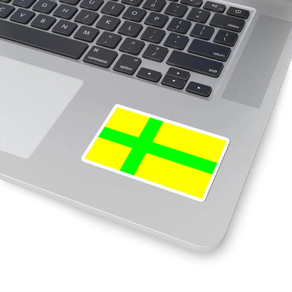 Unofficial flag of Gotland (Sweden) STICKER Vinyl Kiss-Cut Decal - The Sticker Space