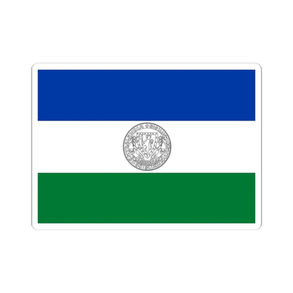 Unofficial Flag of Jamtland (Sweden) STICKER Vinyl Kiss-Cut Decal 4 Inch White - The Sticker Space