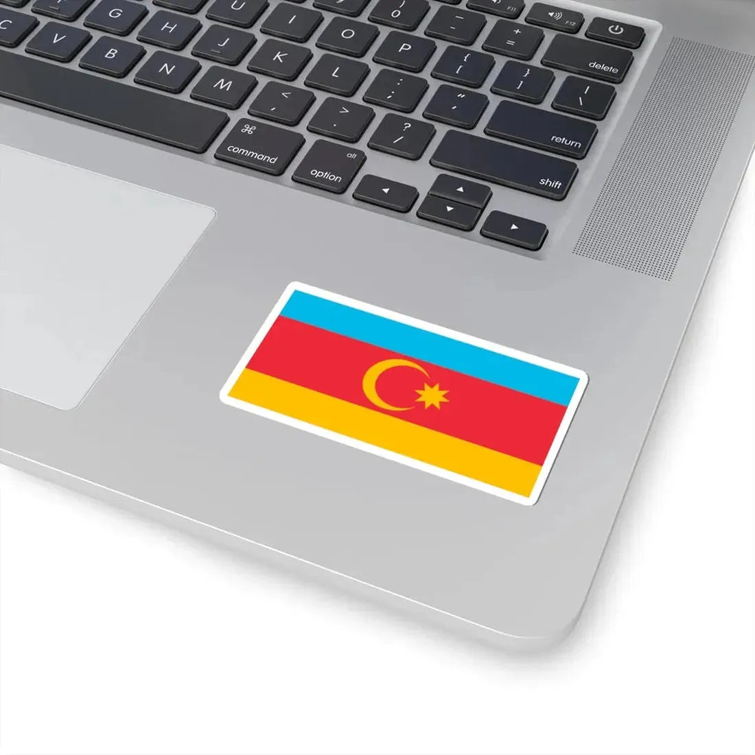 Unofficial flag of Nakhchivan 1991-1993 (Azerbaijan) STICKER Vinyl Kiss-Cut Decal - The Sticker Space