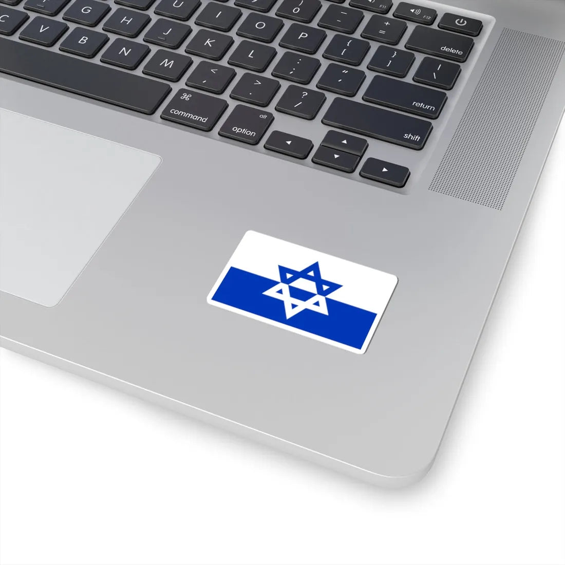 Unofficial Jewish Palestine Flag 1933 (Palestine) STICKER Vinyl Kiss-Cut Decal - The Sticker Space