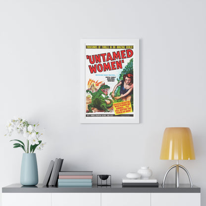 UNTAMED WOMEN 1952 - Framed Movie Poster-The Sticker Space