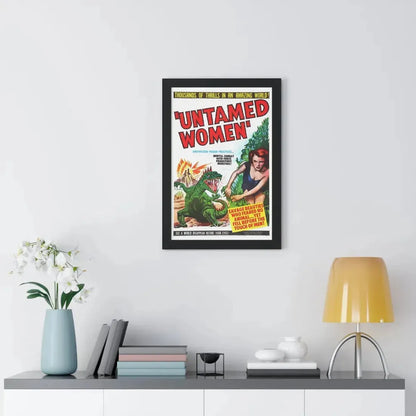 UNTAMED WOMEN 1952 - Framed Movie Poster - The Sticker Space