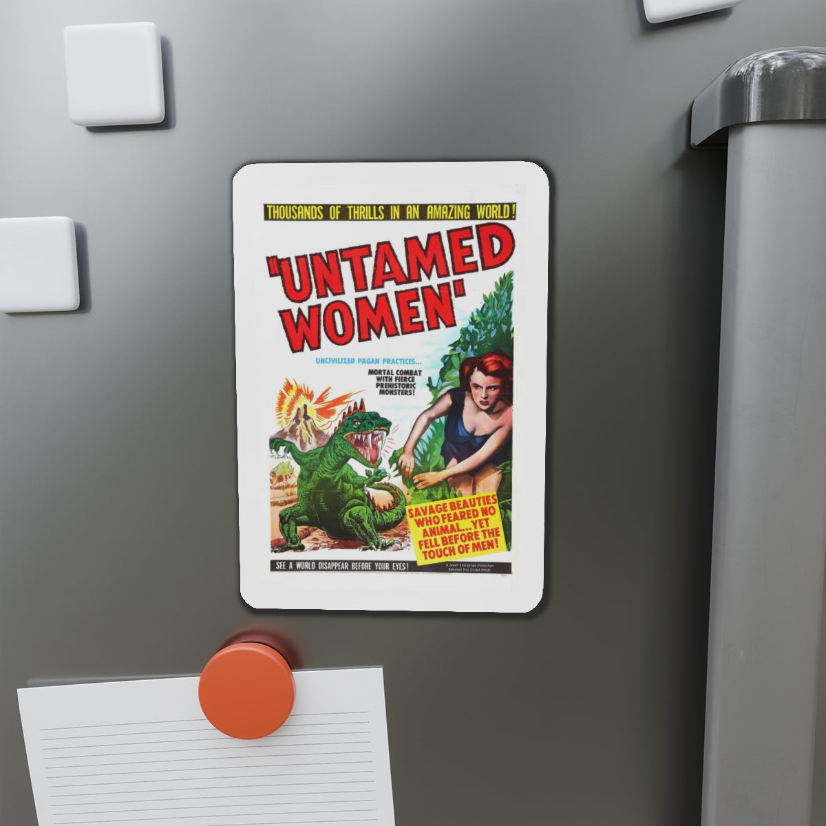 UNTAMED WOMEN 1952 Movie Poster - Refrigerator Magnet