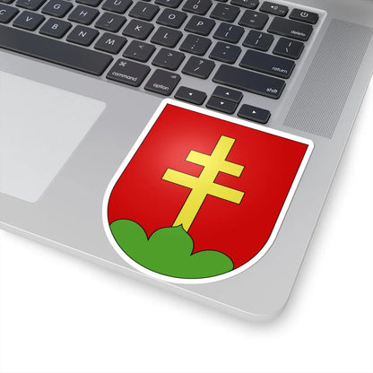 Unterbäch-coat of arms (Switzerland) (Coat of Arms) STICKER Vinyl Kiss-Cut Decal - The Sticker Space