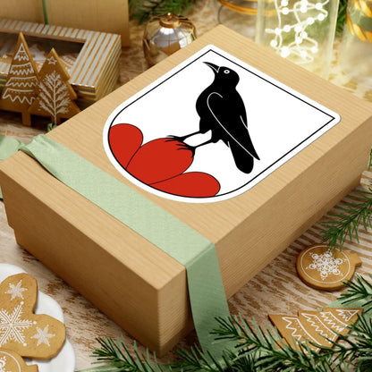 Untereggen-blazon (Switzerland) (Coat of Arms) STICKER Vinyl Kiss-Cut Decal - The Sticker Space