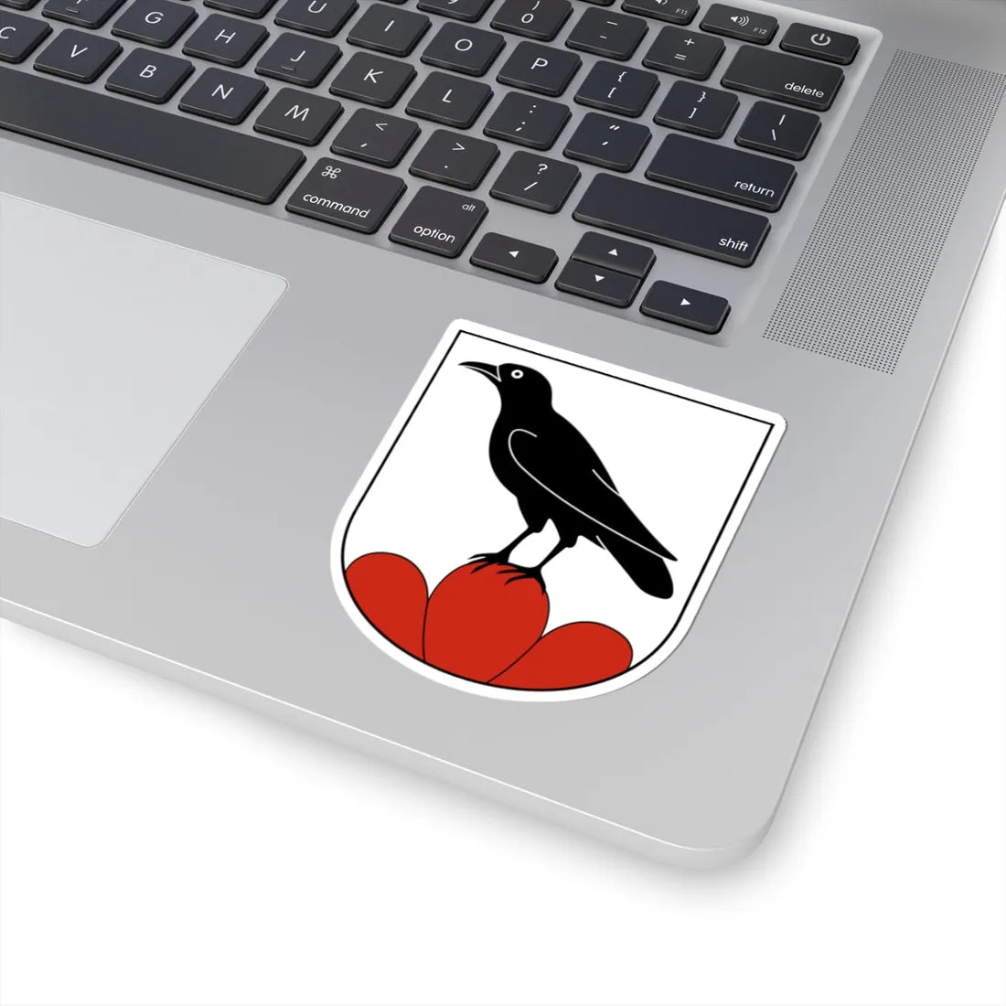 Untereggen-blazon (Switzerland) (Coat of Arms) STICKER Vinyl Kiss-Cut Decal - The Sticker Space
