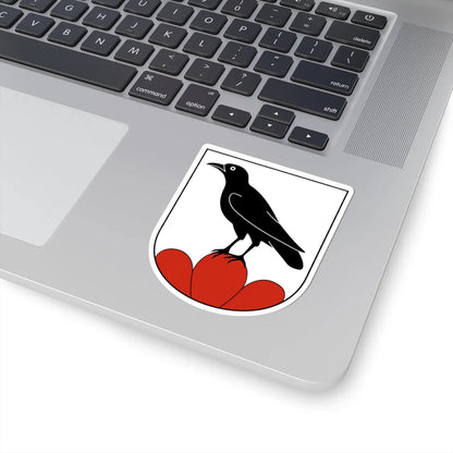 Untereggen-blazon (Switzerland) (Coat of Arms) STICKER Vinyl Kiss-Cut Decal - The Sticker Space
