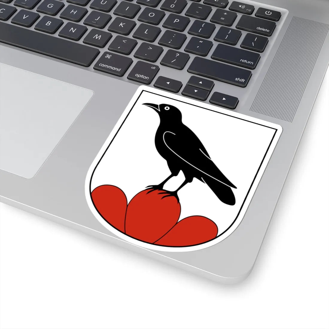 Untereggen-blazon (Switzerland) (Coat of Arms) STICKER Vinyl Kiss-Cut Decal - The Sticker Space