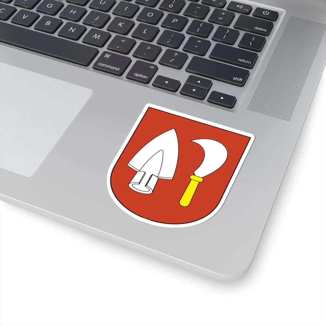 Unterengstringen-blazon (Switzerland) (Coat of Arms) STICKER Vinyl Kiss-Cut Decal - The Sticker Space