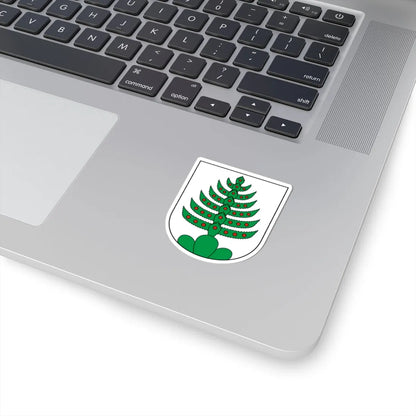 Unteriberg-blazon (Switzerland) (Coat of Arms) STICKER Vinyl Kiss-Cut Decal - The Sticker Space