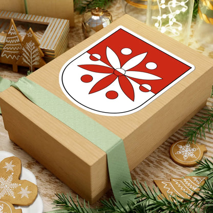 Unterramsern-blazon (Switzerland) (Coat of Arms) STICKER Vinyl Kiss-Cut Decal - The Sticker Space