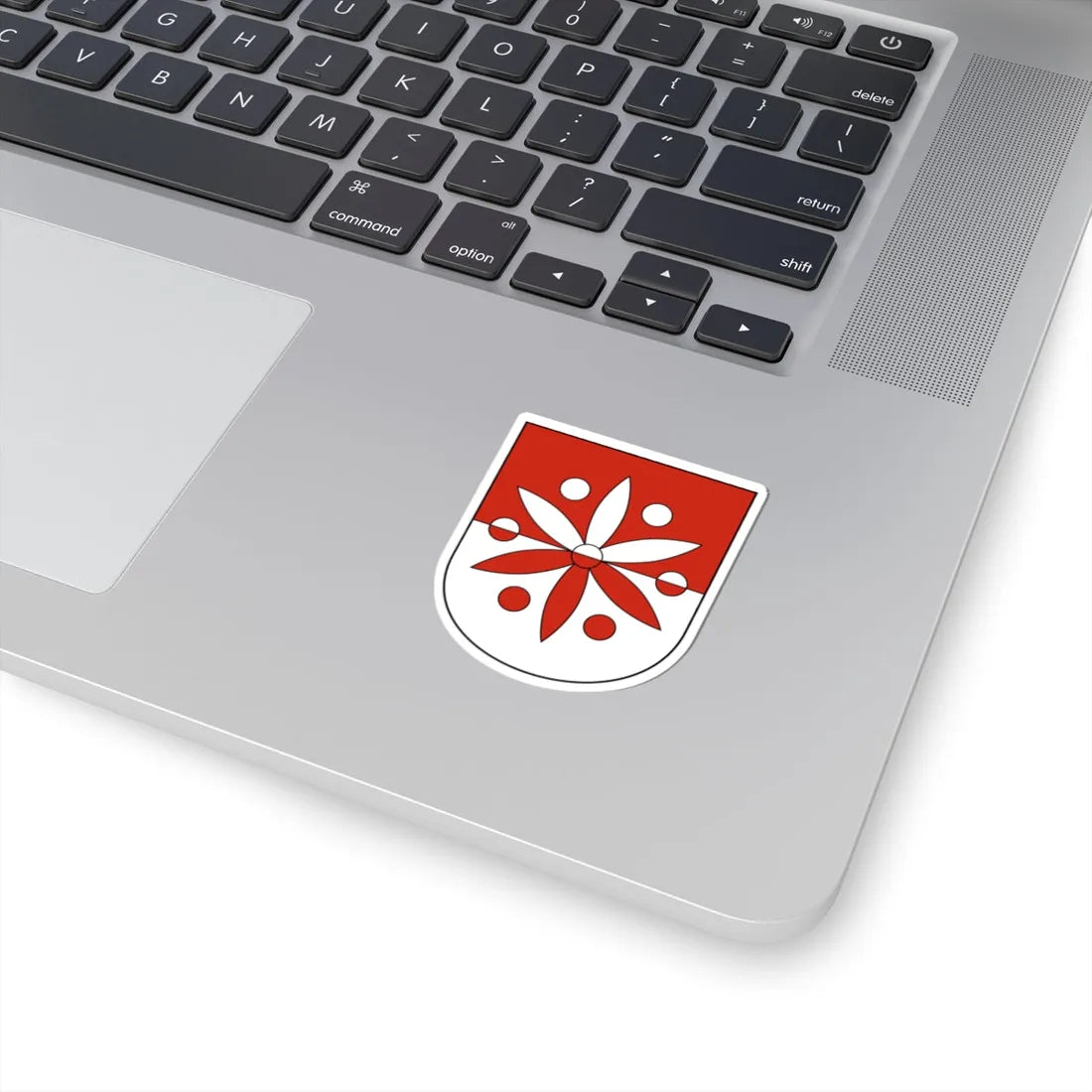Unterramsern-blazon (Switzerland) (Coat of Arms) STICKER Vinyl Kiss-Cut Decal - The Sticker Space