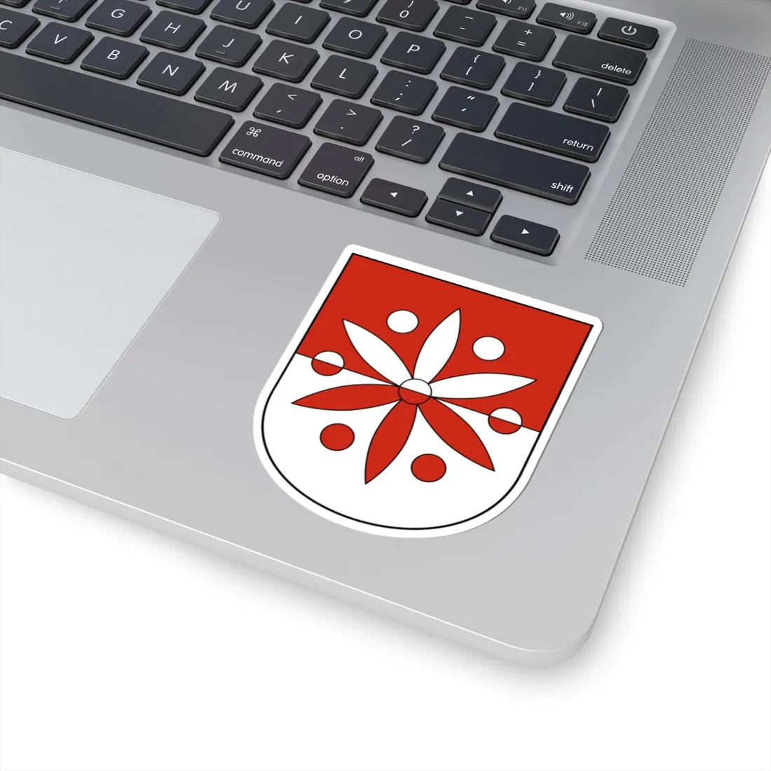 Unterramsern-blazon (Switzerland) (Coat of Arms) STICKER Vinyl Kiss-Cut Decal - The Sticker Space