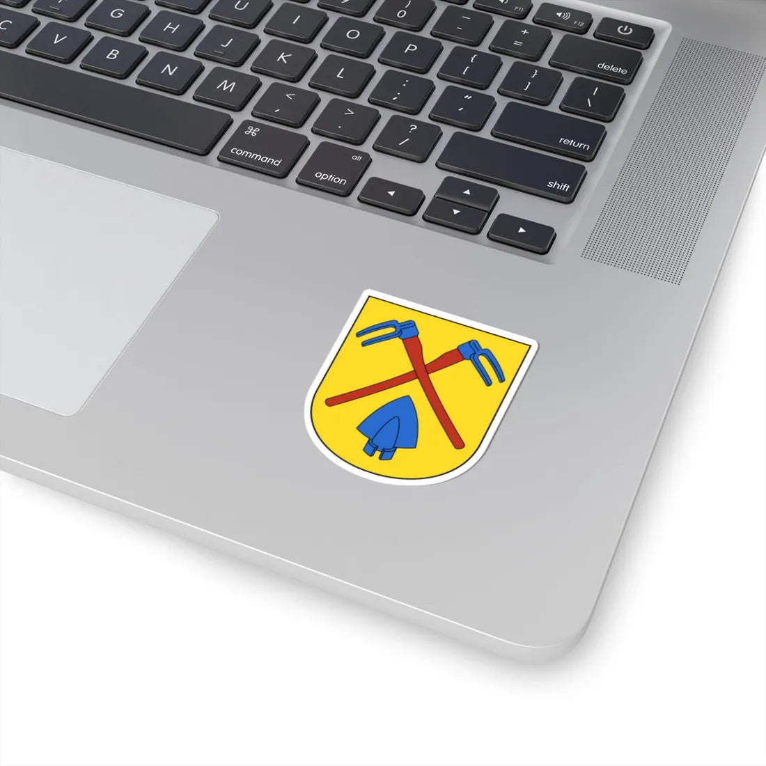 Unterstrass-blazon (Switzerland) (Coat of Arms) STICKER Vinyl Kiss-Cut Decal - The Sticker Space
