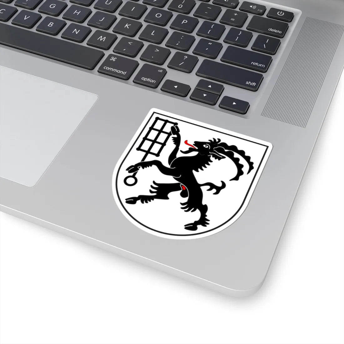 Untervaz wappen (Switzerland) (Coat of Arms) STICKER Vinyl Kiss-Cut Decal - The Sticker Space