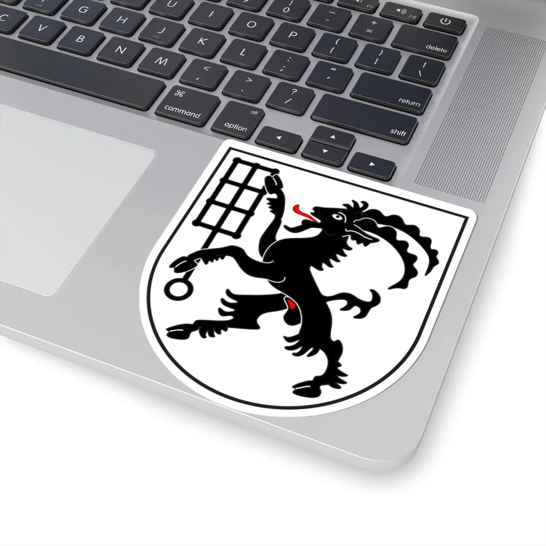 Untervaz wappen (Switzerland) (Coat of Arms) STICKER Vinyl Kiss-Cut Decal - The Sticker Space
