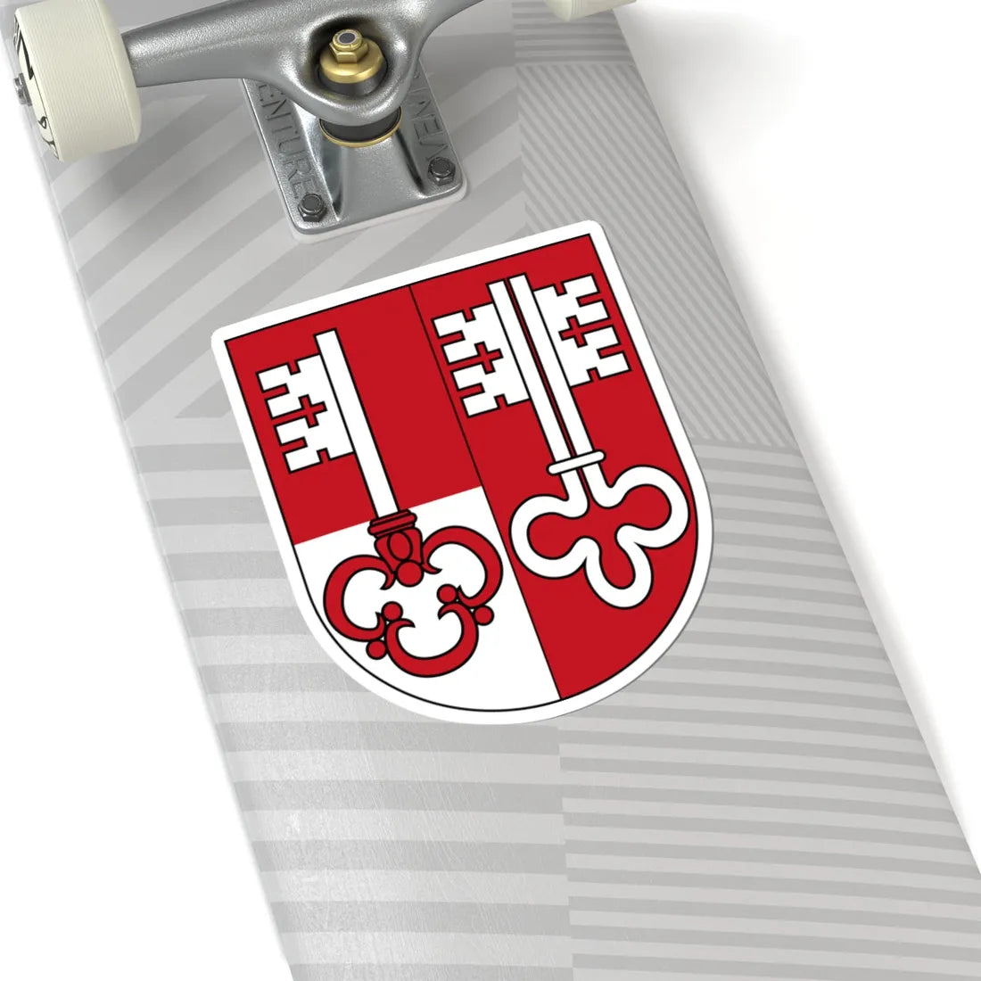 Unterwalden (Switzerland) (Coat of Arms) STICKER Vinyl Kiss-Cut Decal - The Sticker Space