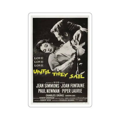 Until They Sail 1957 Movie Poster STICKER Vinyl Die-Cut Decal 4 Inch - The Sticker Space