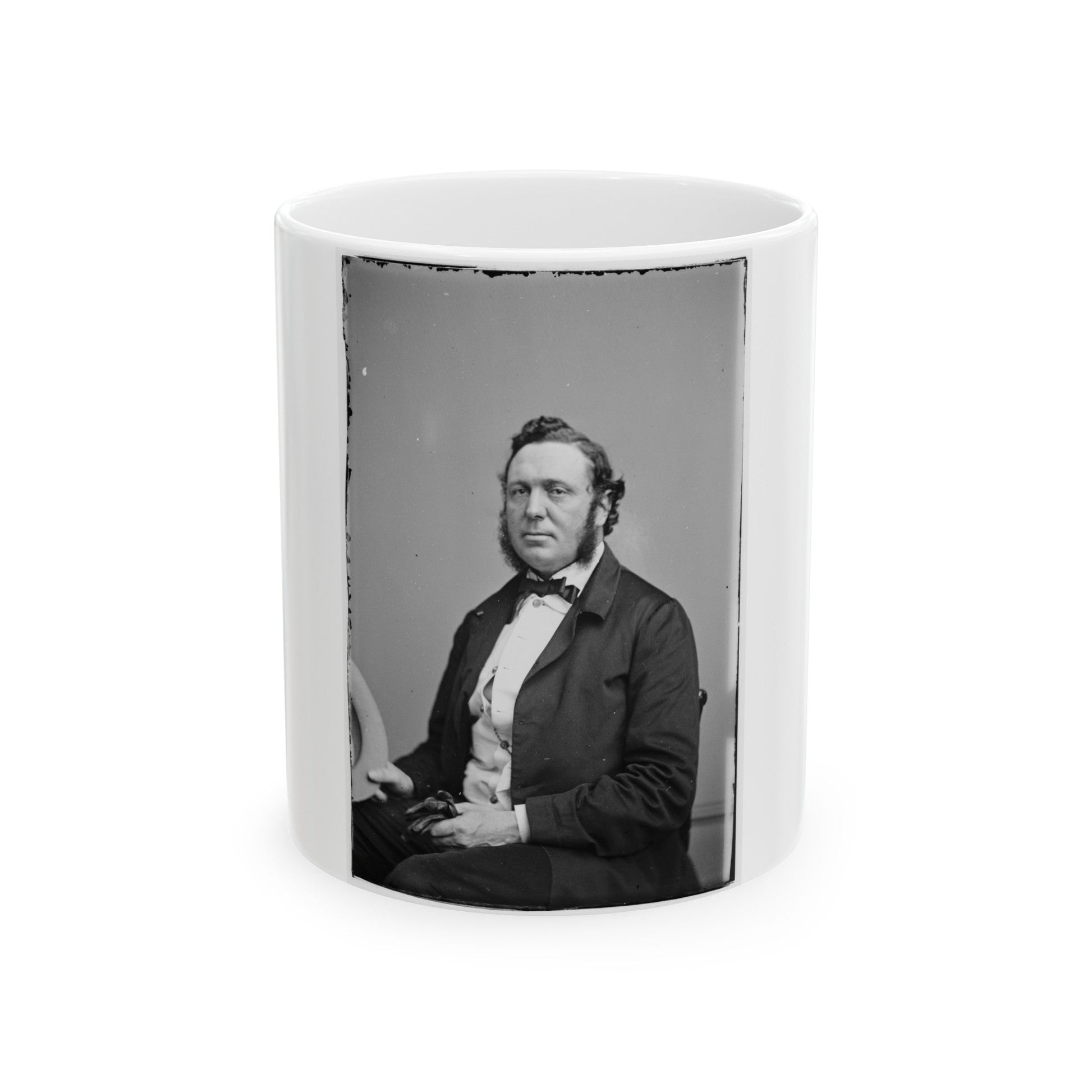 Untitled 001 (U.S. Civil War) White Coffee Mug-11oz-The Sticker Space