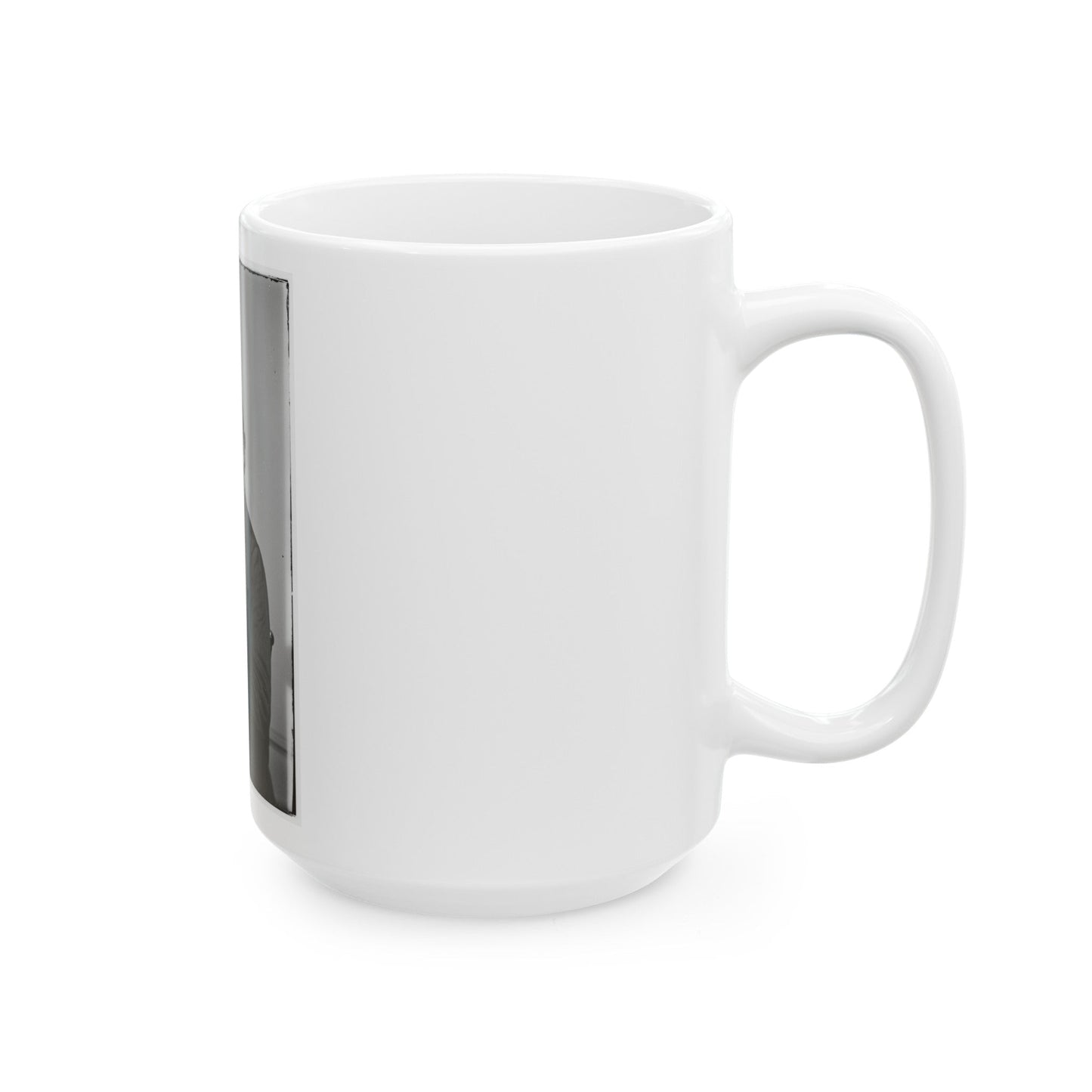 Untitled 001 (U.S. Civil War) White Coffee Mug-The Sticker Space