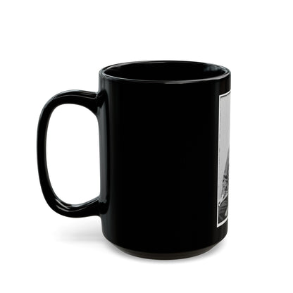 Untitled 001(3) (U.S. Civil War) Black Coffee Mug-The Sticker Space