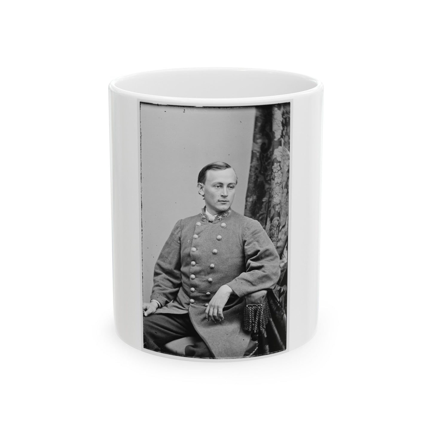 Untitled 001(3) (U.S. Civil War) White Coffee Mug-11oz-The Sticker Space