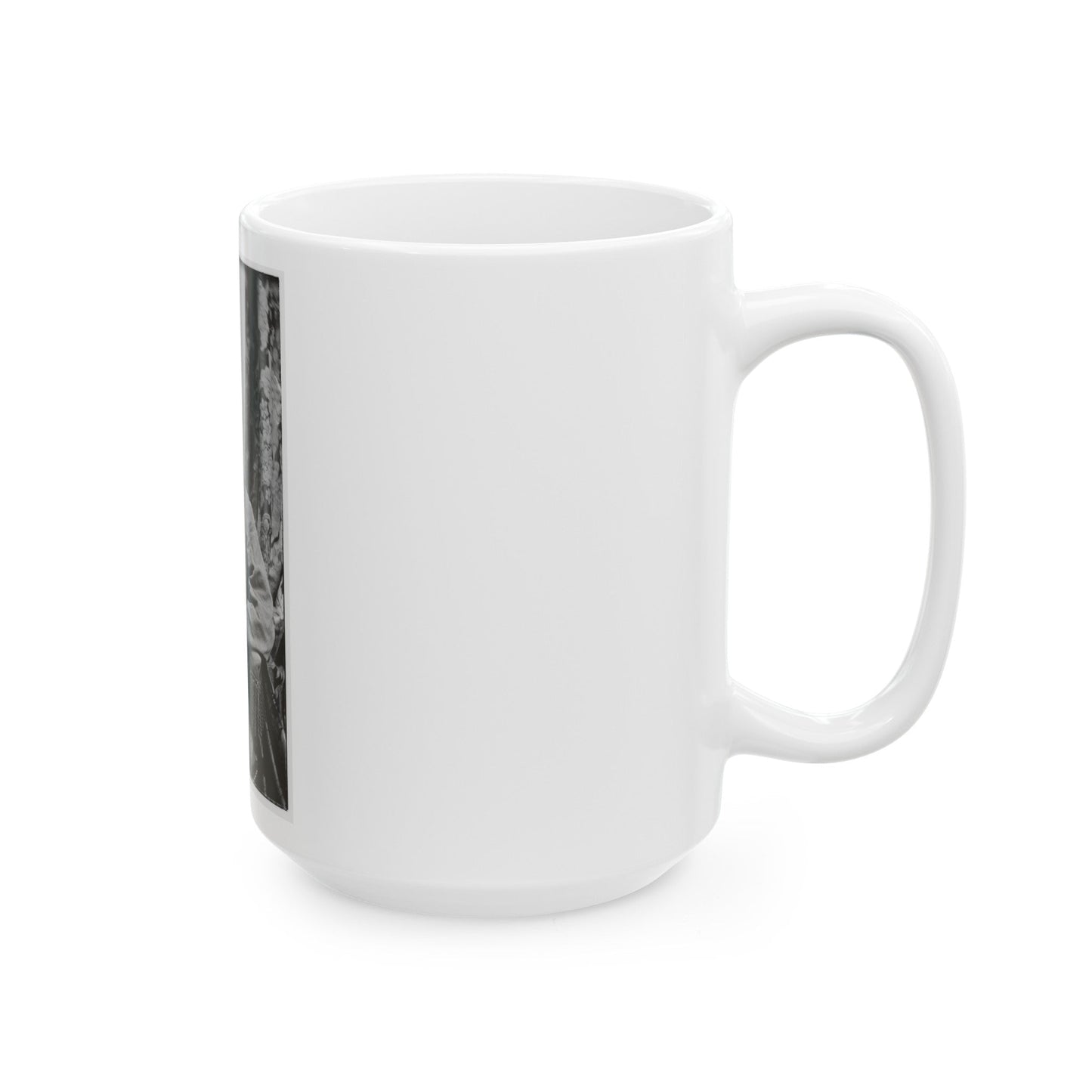 Untitled 001(3) (U.S. Civil War) White Coffee Mug-The Sticker Space