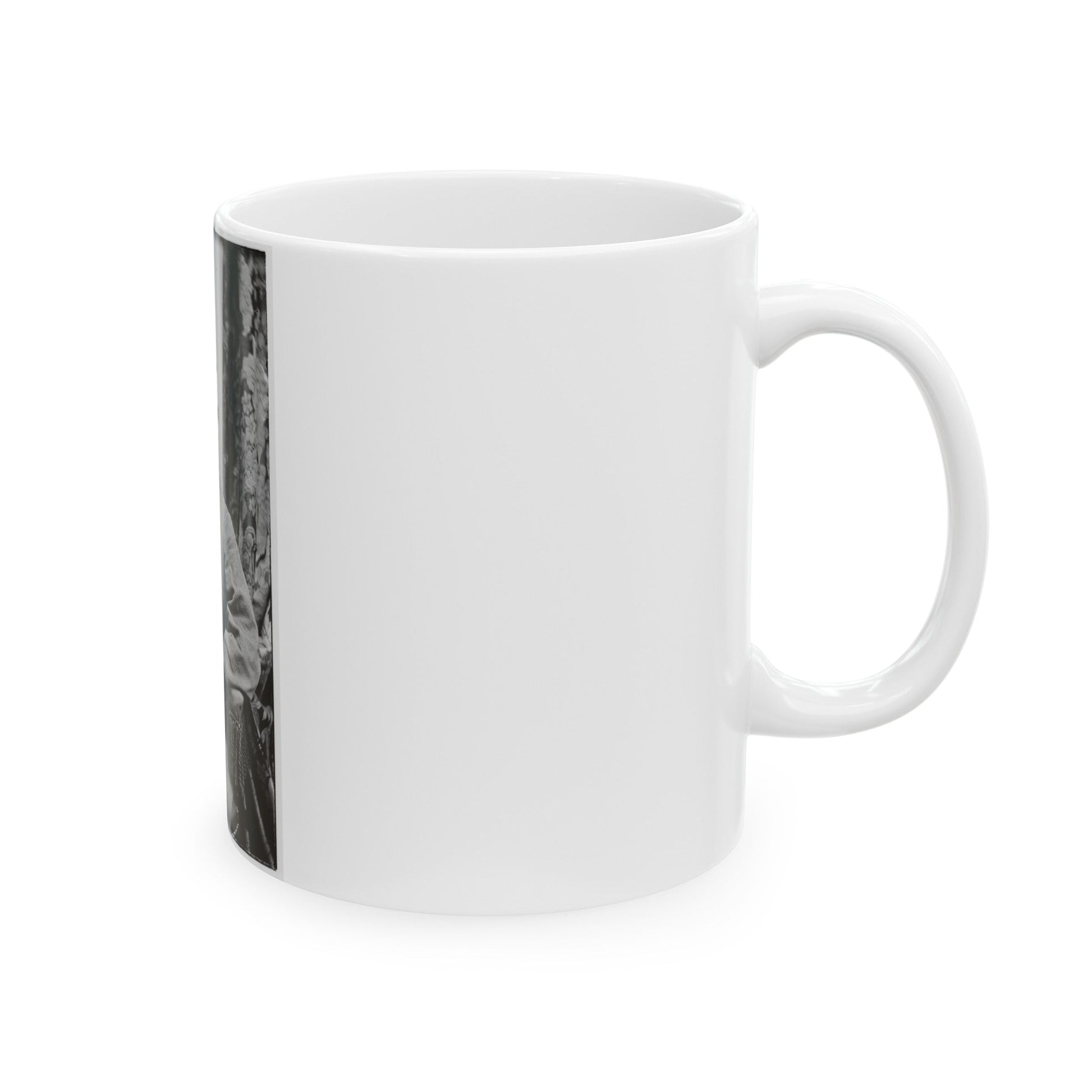 Untitled 001(3) (U.S. Civil War) White Coffee Mug-The Sticker Space